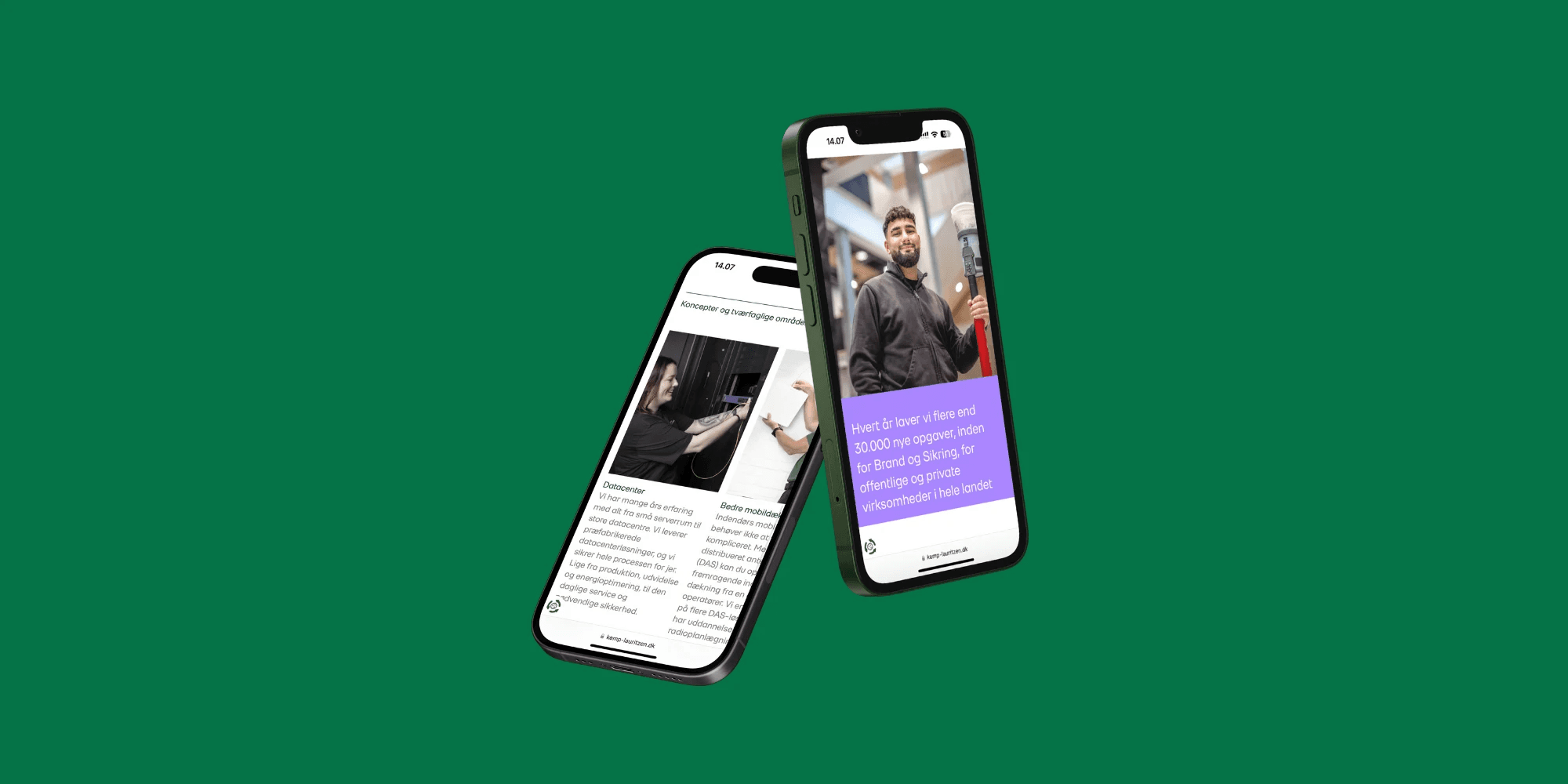 Picture of two phones