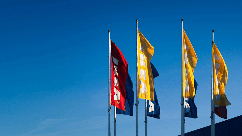 Picture of IKEA flags