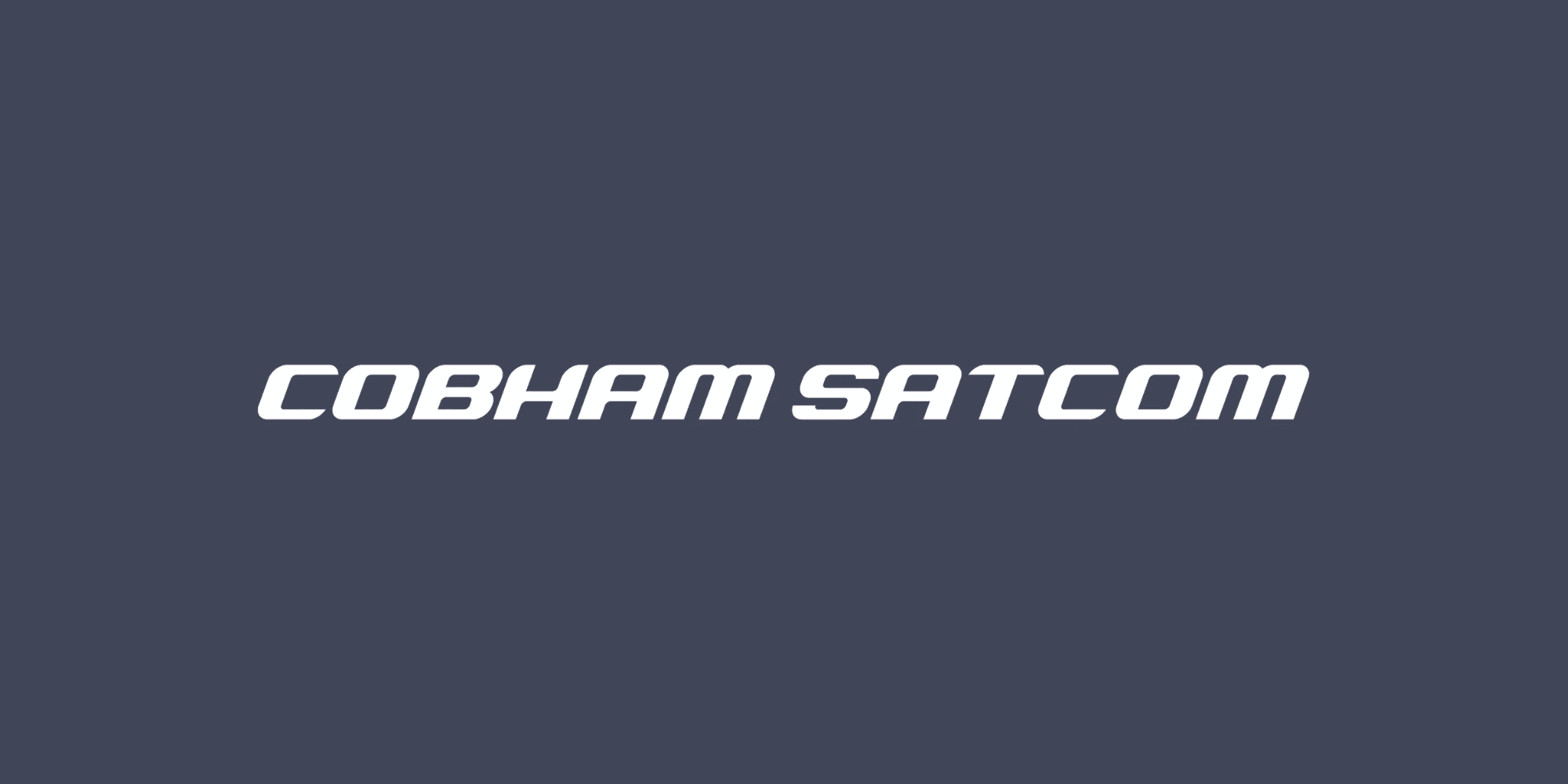 Picture of cobham satcom name