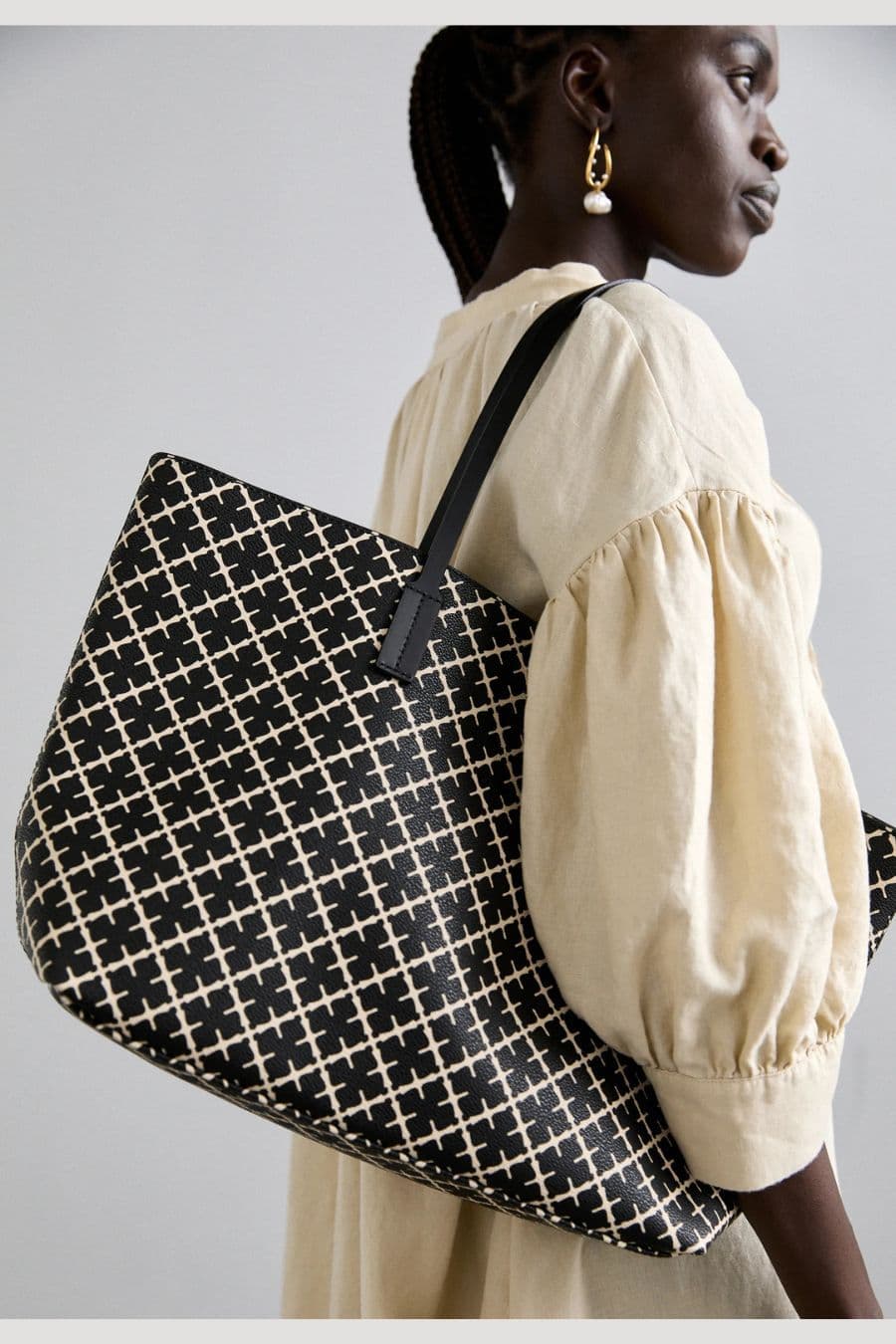 By Malene Birger bag on model