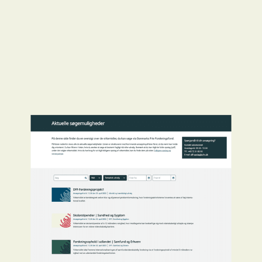 Picture of a website