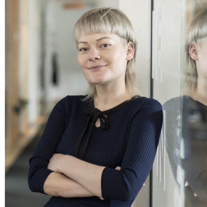 Portrait of Kristine Dzumakajeva