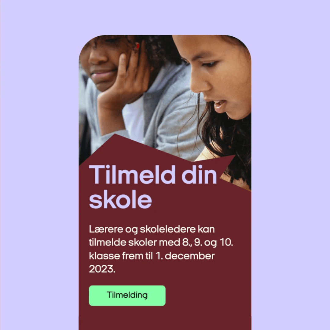 Picture of skolevalg design mockup